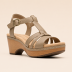 Women’s Comfy Adjustable T-Strap Platform Sandals