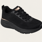 Women's Comfy Breathable Knit Cushioned Walking Sneakers